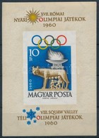** 1960 Római Olimpia Vágott Blokk (10.000) - Autres & Non Classés