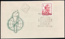 1962 Egressy Gábor Vágott Bélyeg FDC-n - Autres & Non Classés