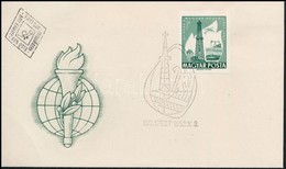 1962 25 éves A Magyar Kőolaj  Vágott Bélyeg FDC-n - Altri & Non Classificati