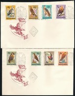 1962 Ragadozó Madarak Vágott Sor 2  FDC-n (8.000) - Altri & Non Classificati