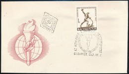 1962 Leszerelési Béke Világkongresszus Vágott Bélyeg FDC-n - Altri & Non Classificati