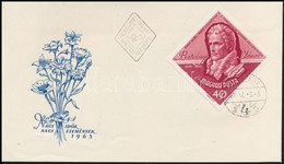 1963 Batsányi János Vágott Bélyeg FDC-n - Altri & Non Classificati