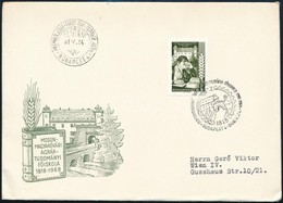 1968 Évfordulók Mosonmagyaróvár Vágott FDC - Altri & Non Classificati