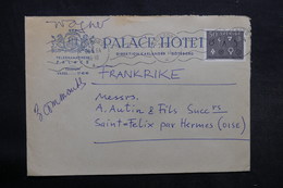 SUÈDE - Enveloppe D 'Hôtel De Göteborg Pour La France En 1964 - L 33389 - Covers & Documents