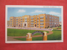 High School  Paterson  New Jersey   Ref 3441 - Paterson