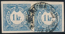 O 1868 Hírlapilleték Bélyeg 1kr Pár - Altri & Non Classificati