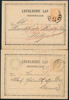 1871 2 Db 2kr Díjjegyes Levelezőlap (MBK 5c III. Typ) - Sonstige & Ohne Zuordnung