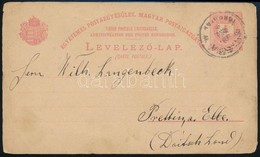 1880 Díjjegyes UPU Levelezőlap MBK 11 (6.000) - Andere & Zonder Classificatie