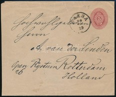 1887 Díjkiegészített Díjjegyes Levél MBK 35 + 5kr (3.000) - Other & Unclassified