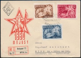 1950 Május 1 Ajánlott FDC - Other & Unclassified