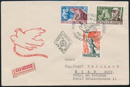 1950 Béke Expressz FDC Ausztriába - Sonstige & Ohne Zuordnung