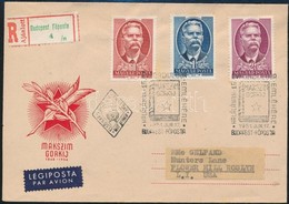 1951 Gorkíj Ajánlott Légi FDC Az USA-ba - Other & Unclassified