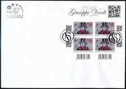 2013 Wagner és Verdi Kisív 2 FDC-n (névérték: 1.960Ft) - Altri & Non Classificati