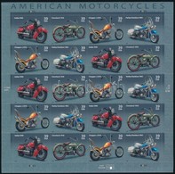 ** 2006 Motorkerékpárok öntapadós Kisív,
Motorcycles Self-adhesive Minisheet
Mi 4157-4160 - Other & Unclassified