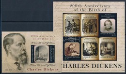 ** 2012 Charles Dickens Kisív Mi 5023-5028 + Blokk Mi 699 - Other & Unclassified