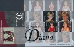 ** 2012 Diana Hercegnő Kisív Mi 5018-5021 + Blokk Mi 698 - Autres & Non Classés
