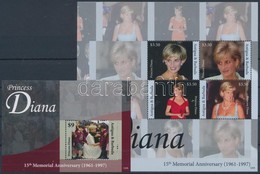 ** 2012 Diana Hercegnő Kisív Mi 5018-5021 + Blokk Mi 698 - Autres & Non Classés