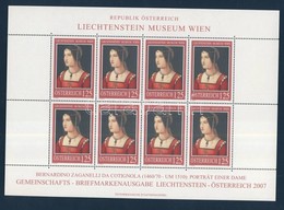 ** 2007 Festmények A Liechtenstein Múzeumban, Bécs (III) Kisív Mi 2641 - Altri & Non Classificati