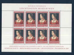 ** 2007 Festmények A Liechtenstein Múzeumban, Bécs (III) Kisív Mi 2641 - Altri & Non Classificati