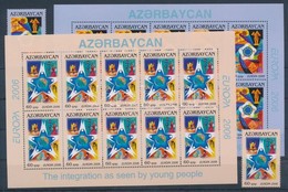 ** 2006 Europa CEPT: Integráció Sor + Kisívpár Mi 638-639 A - Autres & Non Classés