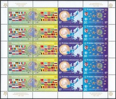 ** 2005 50 éves Az Europa CEPT Bélyeg Kisív Mi 419 A-422 A - Andere & Zonder Classificatie