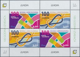 ** 2007 Europa CEPT, Cserkész Blokk Mi 10 - Sonstige & Ohne Zuordnung