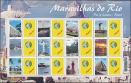 ** 2010 Rio De Janeiro Szelvényes ív Mi 3842-3853 - Andere & Zonder Classificatie