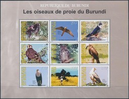 ** 2009 Madár Kisív,
Bird Mini Sheet
Mi 1917-1925 - Sonstige & Ohne Zuordnung