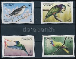 ** 1984 WWF Madarak Sor,
WWF Birds Set
Mi 836-839 - Autres & Non Classés