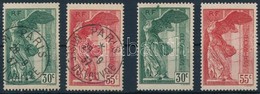 * O 1937 Nemzeti Múzeum Falcos és Pecsételt Sor Mi 359-360 - Altri & Non Classificati