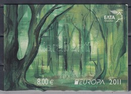 ** 2011 Europa CEPT Erdők Bélyegfüzet Mi 2617 C-2618 C, MH 35 - Altri & Non Classificati