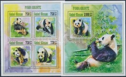 ** 2013 Óriás Panda 4é Kisív + Blokk - Andere & Zonder Classificatie