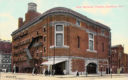 New York City Brooklyn - New Montauk Theatre - Little Animation - Unused - 2 Scans - Brooklyn