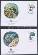 2005 WWF: Korallok Sor 4 Db FDC-n Mi 1401-1404 - Andere & Zonder Classificatie