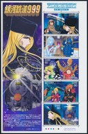 ** 2006 Animációs Rajzfilmek (III): Galaxy Express 999 Kisív Mi 3935-3944 - Andere & Zonder Classificatie