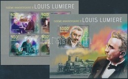 ** 2014 Louis Lumiere Kisív Mi 4565-4568 + Blokk Mi 1126 - Autres & Non Classés