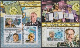 ** 2011 Nobel-díjasok Kisív Mi 3124-3126 + Blokk Mi 739 - Autres & Non Classés