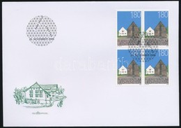 2006 Városkép Négyestömb Mi 1434 FDC-n - Otros & Sin Clasificación