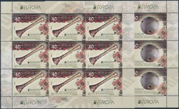 ** 2014 Europa CEPT Hangszerek Kisívpár Mi 694-695 - Altri & Non Classificati