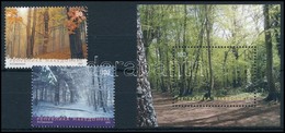 ** 2011 Europa CEPT Erdők Sor + Blokk,
Europa CEPT Forest Set + Block
Mi 593-594 + 23 - Sonstige & Ohne Zuordnung