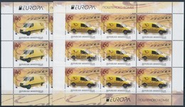 ** 2013 Europa CEPT Postai Járművek Kisívpár Mi 656-657 - Altri & Non Classificati