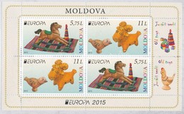 ** 2015 Europa CEPT, Régi Játékok Bélyegfüzet MH 20 (Mi 904-905) - Andere & Zonder Classificatie