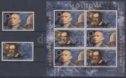 ** 2009 Europa CEPT: Csillagászat Sor Mi 650-651 A + Bélyegfüzetlap H-Blatt 11 - Altri & Non Classificati