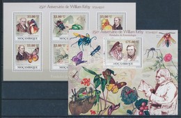 ** 2009 William Kirby Születésnapja Kisív Mi 3399-3404 + Blokk 279 - Altri & Non Classificati