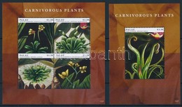 ** 2012 Húsevő Növények Kisív Mi 3245-3248 + Blokk Mi 272 - Altri & Non Classificati
