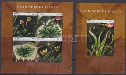 ** 2012 Húsevő Növények Kisív + Blokk - Autres & Non Classés