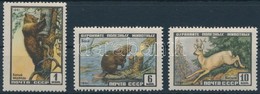 ** 1961 Állatok Sor,
Animals Set
Mi 2448 A - 2450 A - Sonstige & Ohne Zuordnung