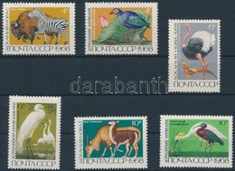 ** 1968 Állatok Sor,
Animals Set
Mi 3545-3550 - Sonstige & Ohne Zuordnung