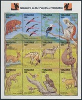 ** 1993 Állatok Kisív,
Animals Mini Sheet
Mi 1515-1526 - Sonstige & Ohne Zuordnung