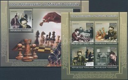 ** 2011 100 éve Született Mihail Botvinnik, Sakkozó Kisív Mi 3914-39117 + Blokk Mi 593 - Andere & Zonder Classificatie